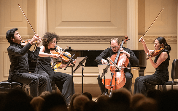APAP|NYC 2019 YPCA Participant, Verona Quartet, by Adam Kissick/APAP