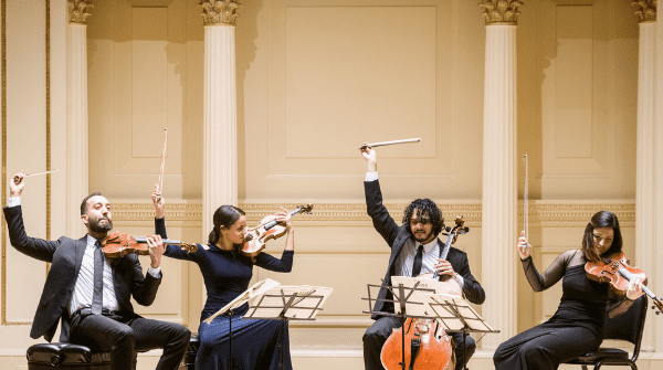 Ivalas Quartet at YPCA Showcase in Carnegie Hall at APAP|NYC 2020 Conference (Adam Kissick/APAP)