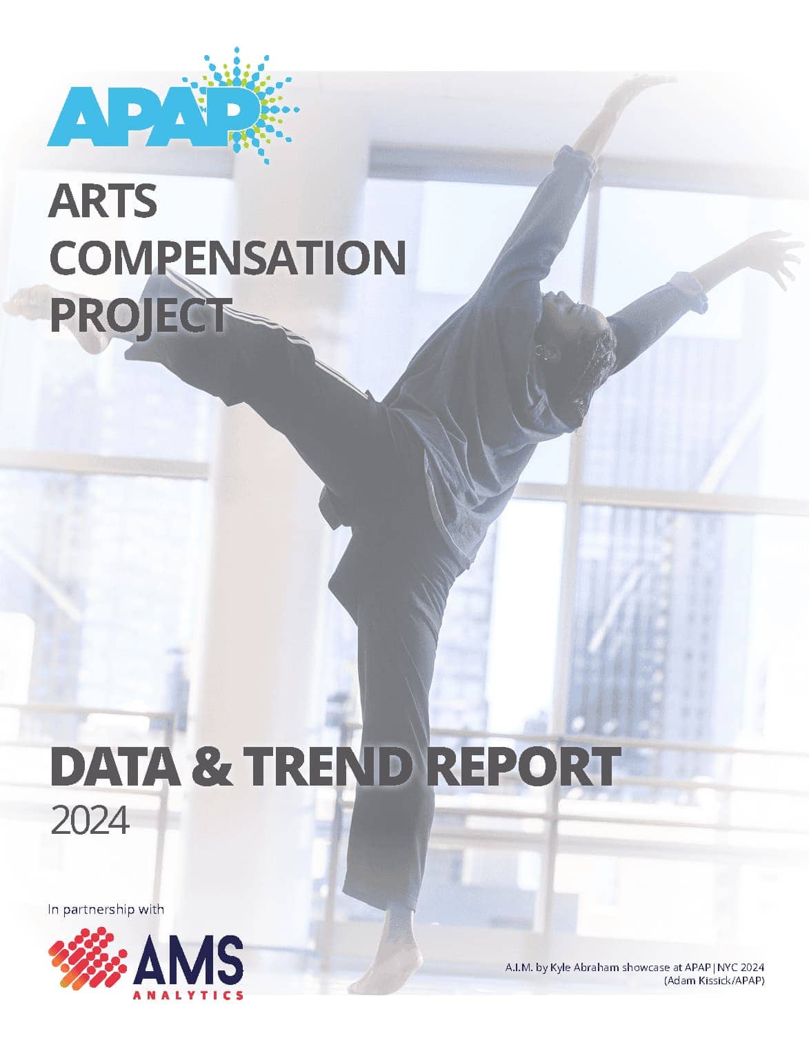 The cover of the APAP Arts Compensation Project Data & Trend Report